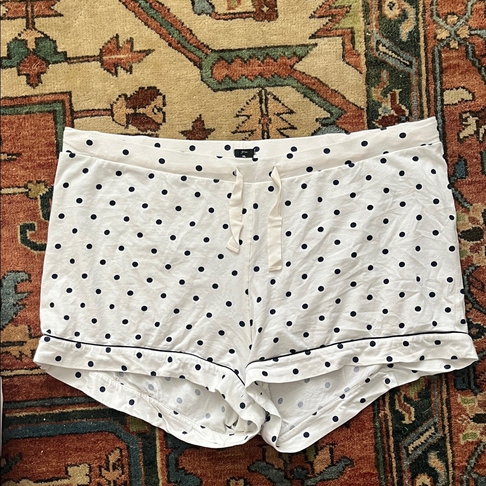 Jcrew Polka Dot Pajama Bottoms